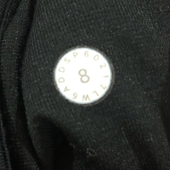 Lululemon Train Times Crop 17" Black Athletic Crop Pants 8 - Picture 6 of 6